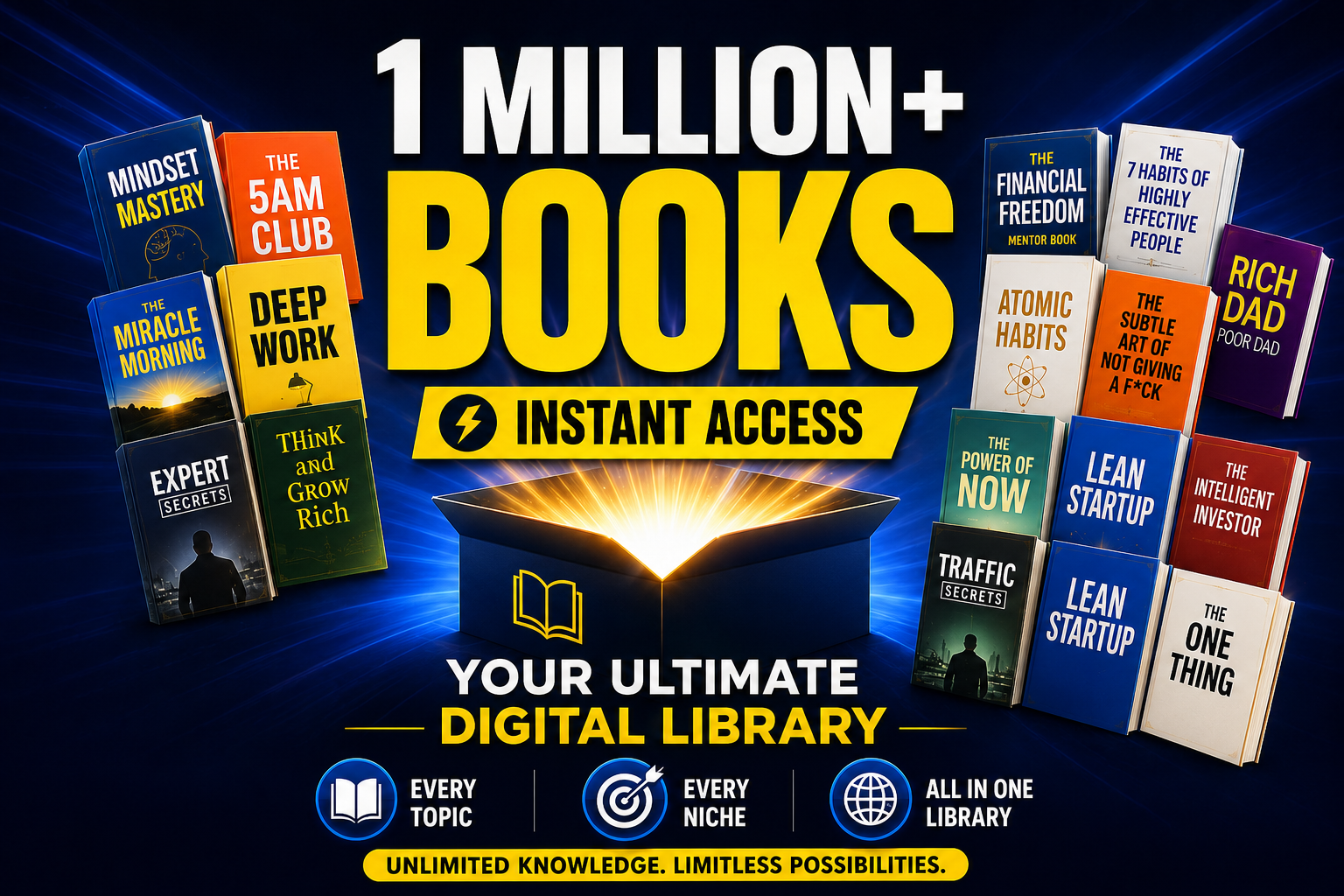 Over 1 Million eBooks Mega Bundle